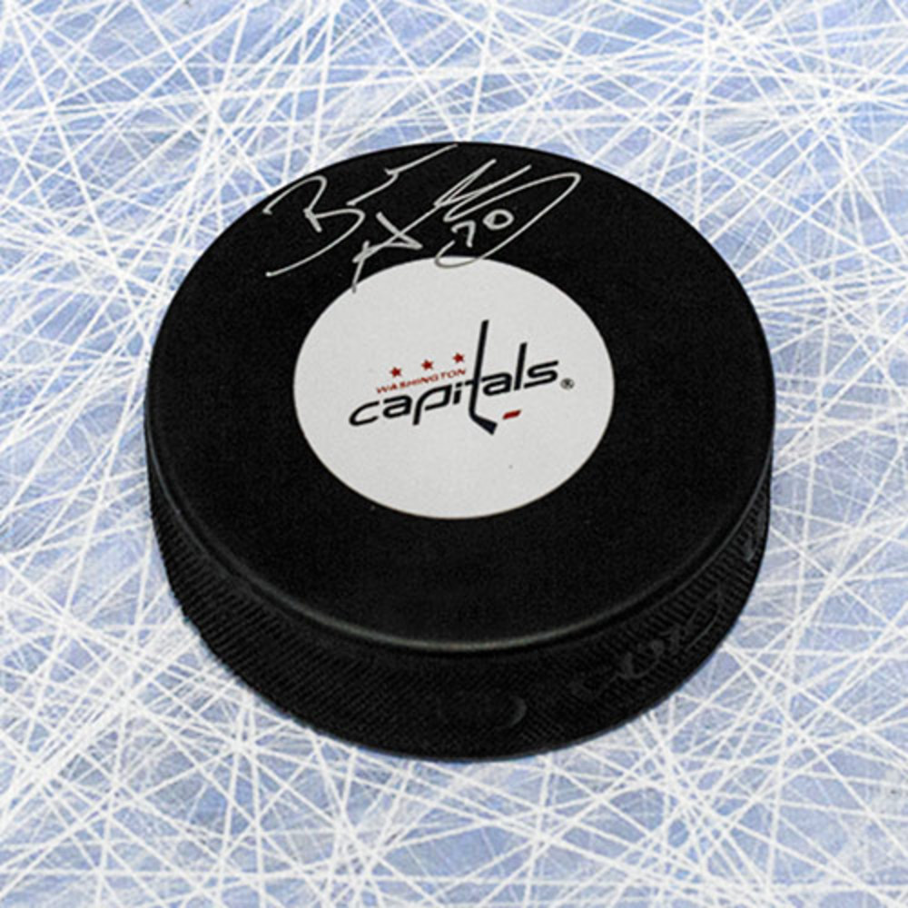 Braden Holtby Washington Capitals Autographed Hockey Puck NHL Auctions