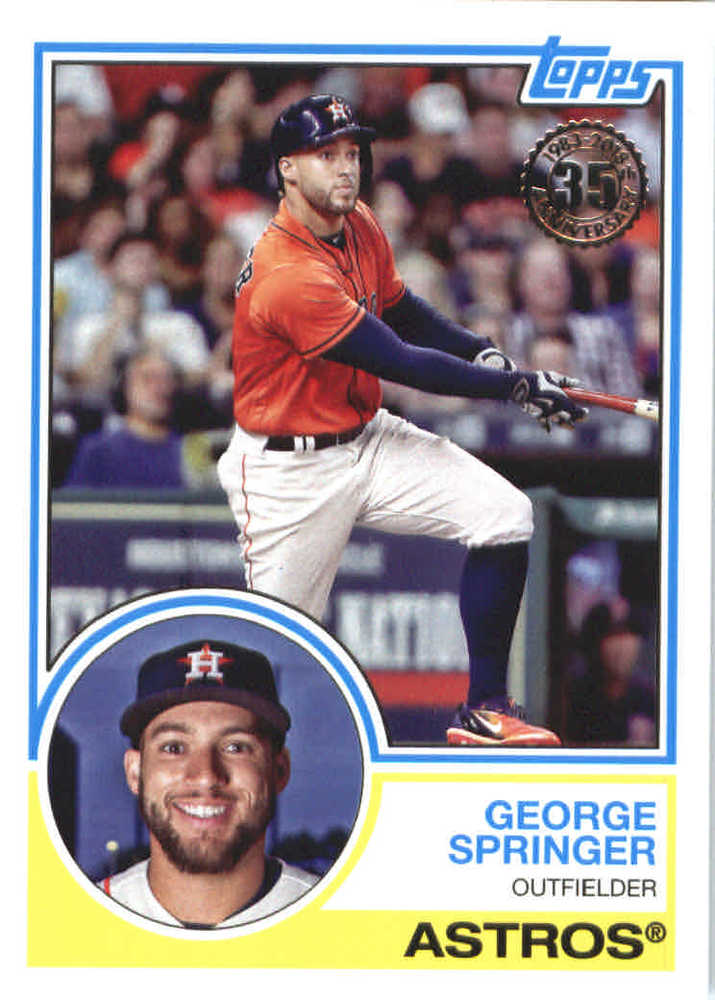 2018 Topps '83 Topps #8380 George Springer