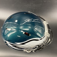 NFL - Eagles 2023 1st round pick Jalen Carter signed authentic helmet