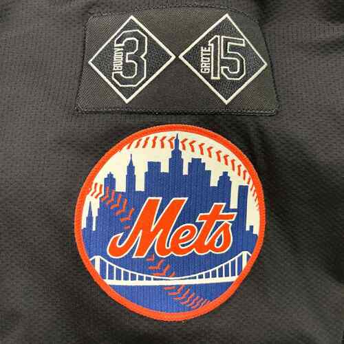 Jeff McNeil #1 - Game-Used Black Jersey - 2024 Postseason - NLCS