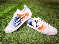 MCMC - Troy Vincent Custom Cleats - Supporting Love Thy Neighbor