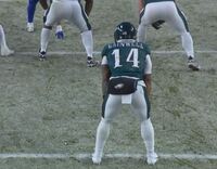 Red Cross - Eagles Kenneth Gainwell Game Worn Jersey 1.19.25 Divisional ...