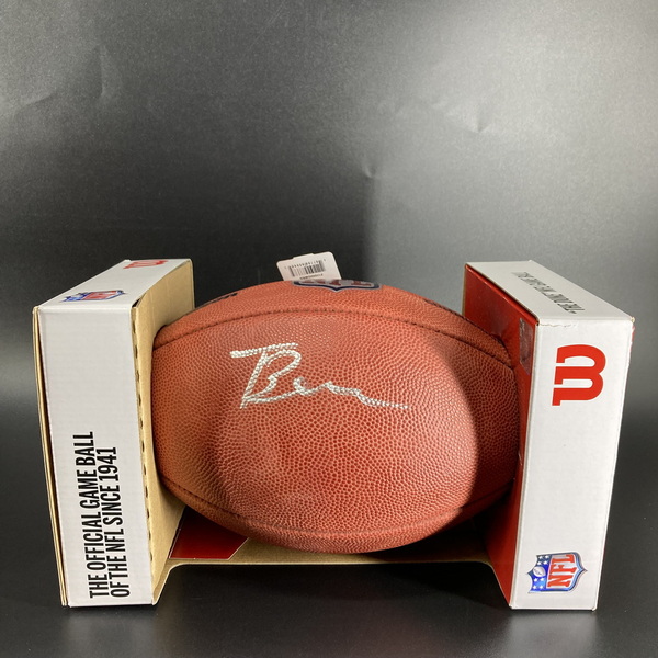 NFL - Cardinals Trey Benson Signed Authentic Football