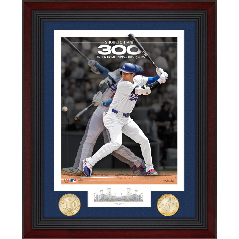Shohei Ohtani 300th Career Home Run Commemorative Bronze Coin