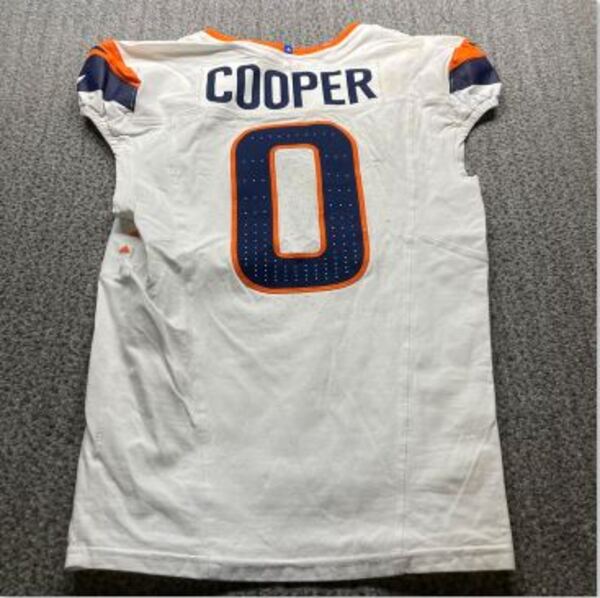 London Games - Broncos Jonathan Cooper Game Worn Jersey (10/12/2025) Siz...
