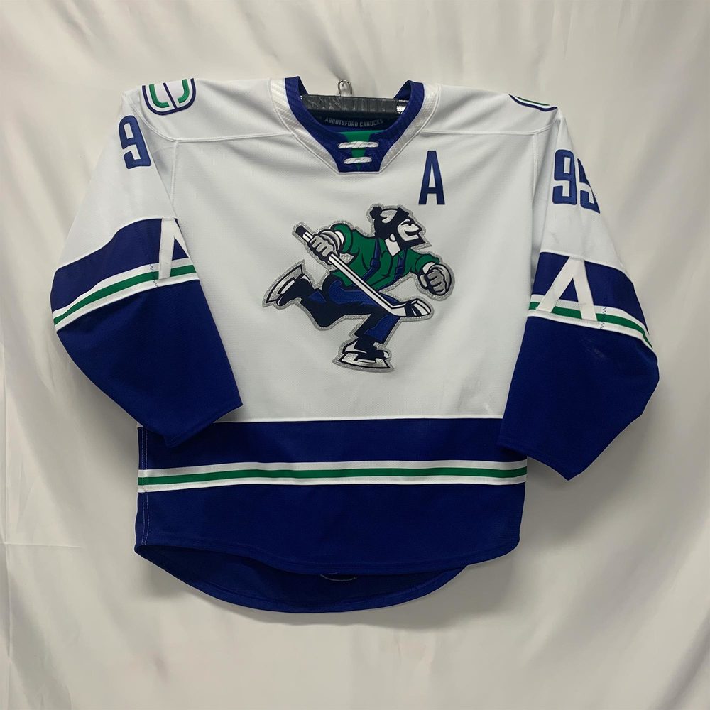 AHL Authentic 202122 Abbotsford Canucks Regular Season Jersey Worn