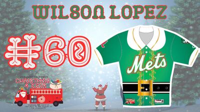 Christmas In July Jersey #60 Wilson Lopez