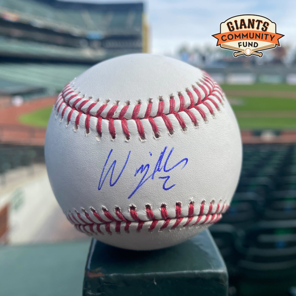 Giants Community Fund: Willy Adames Autographed Baseball | San