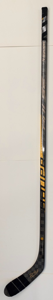 #88 David Pastrnak Game Used Stick - Autographed - Boston Bruins