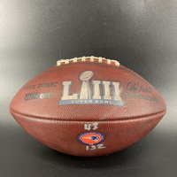 NFL - Super Bowl LIII Game Used Football Patriots Offense (Tom Brady's F...