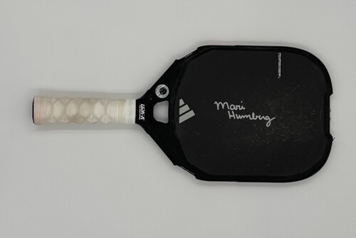 Photo of Mari Humberg Match Used Signed Paddle