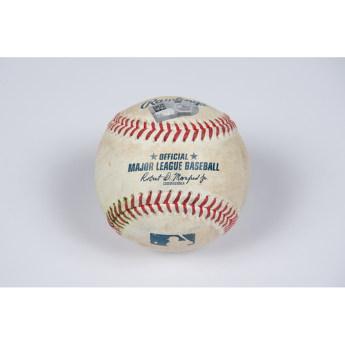 Photo of Jose Siri Single + Brice Matthews Outfield Assist in Bot 10th Inning, Mike Trout Out at Home, 6/8/26 LAA vs HOU (Bot 10th), MLB Authenticated