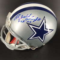 HOF - Cowboys Rayfield Wright Signed Proline Helmet