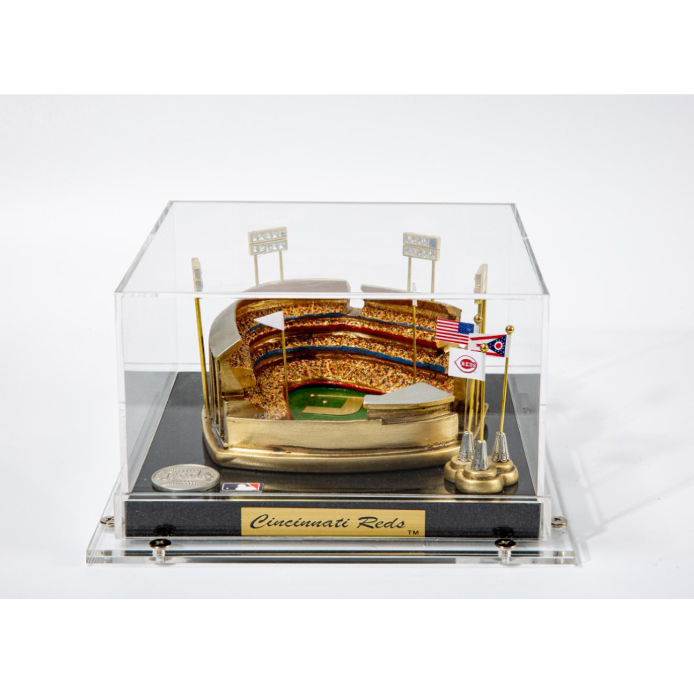 Miniature Architectural Sports Ballpark Recreation of Great American