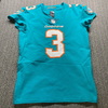 NFL - Dolphins Josh Rosen Game Cut Jersey Size 42