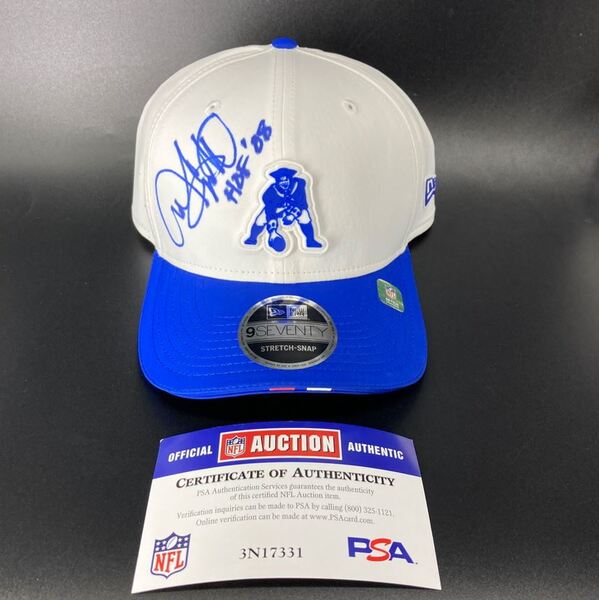 HOF - Patriots Andre Tippett Signed Hat