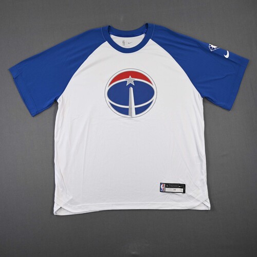 Image of Todd, Isaiah<br>City Edition Short-Sleeved Shooting Shirt - Game-Issued (GI)<br>Washington Wizards<br>2021-22<br>#14