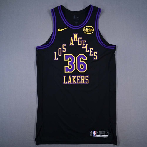 Image of Smart, Marcus - Los Angeles Lakers - City Edition Jersey - Worn 3/3/2026 - 2025-26 NBA Season