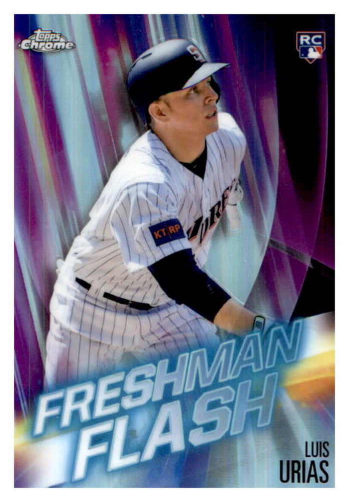 2019 Topps Chrome Freshman Flash #FF15 Luis Urias