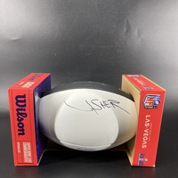 NFL - Superstar Singer Usher Signed Super Bowl 58 Panel Ball