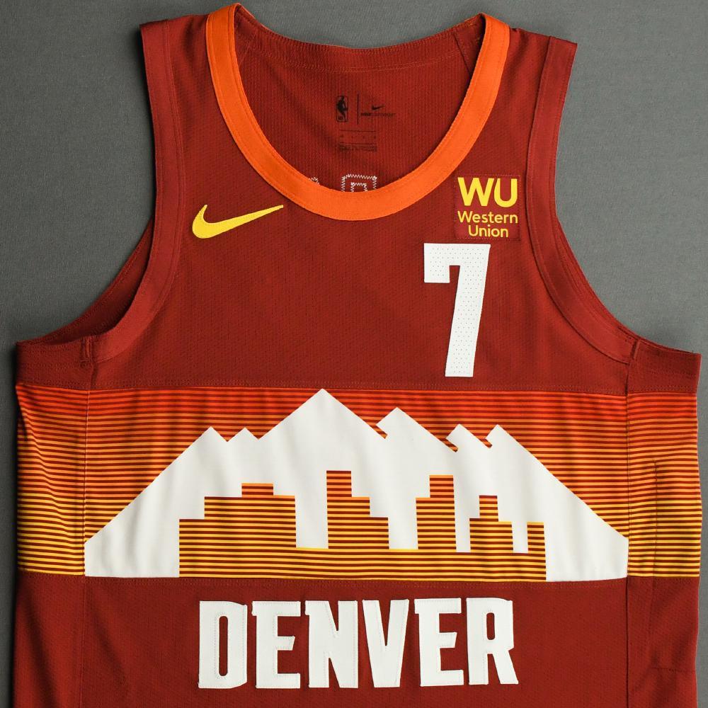 Facundo Campazzo - Denver Nuggets - Game-Worn City Edition ...
