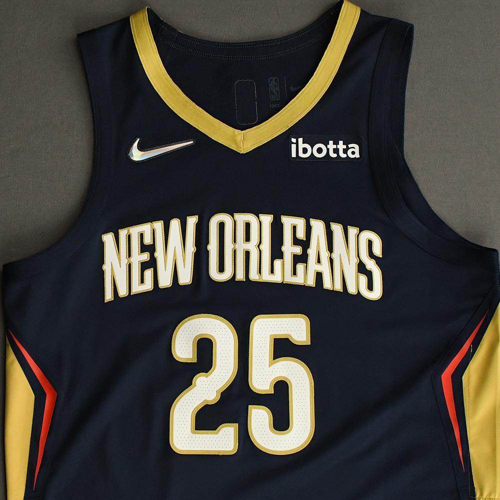 Trey Murphy III New Orleans Pelicans GameWorn Icon Edition