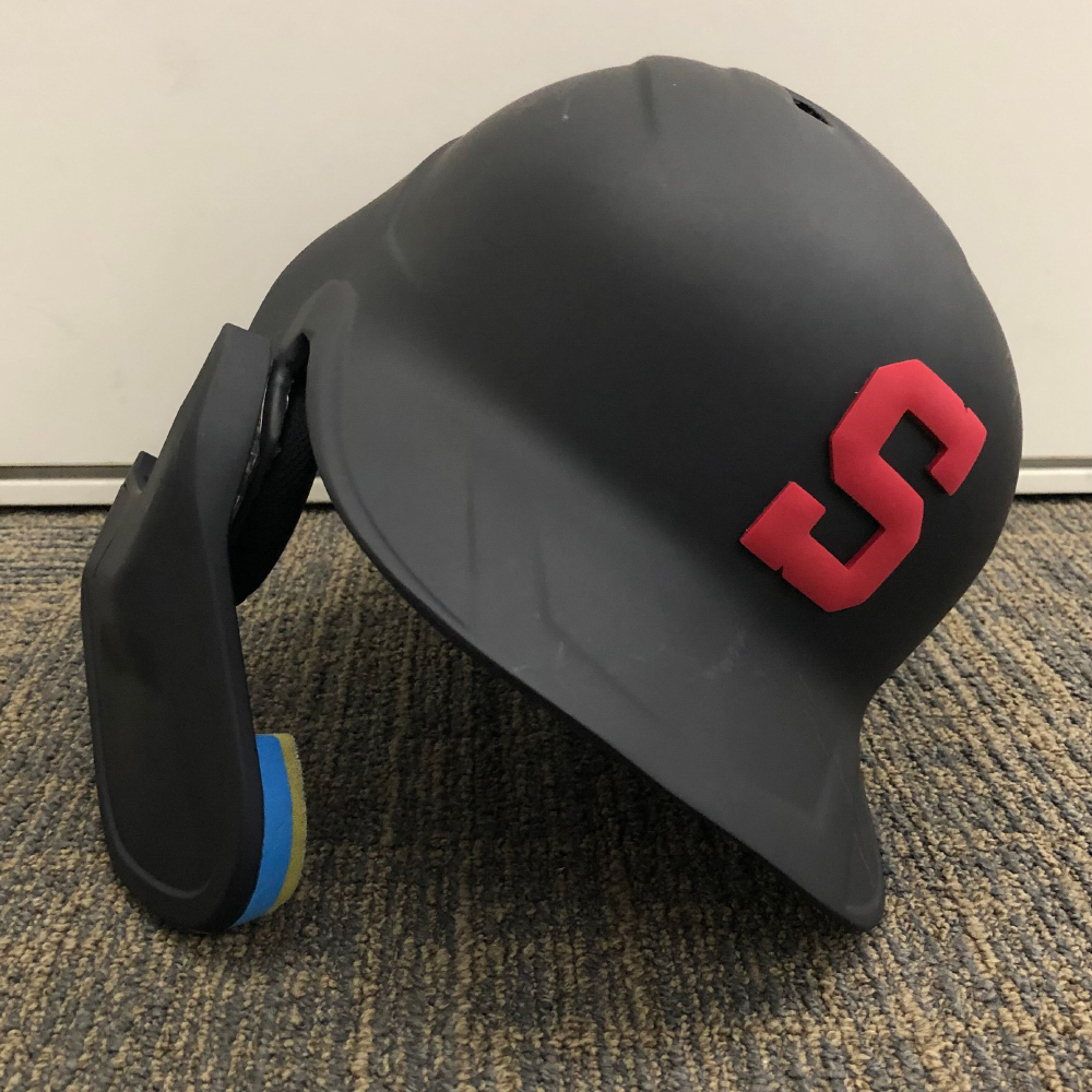 1 Trent Grisham PCL Game Used Batting Helmet Size 7 3/8 San Diego