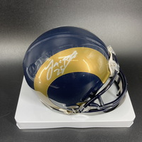 Rams - T.J. McDonald Signed Mini Helmet