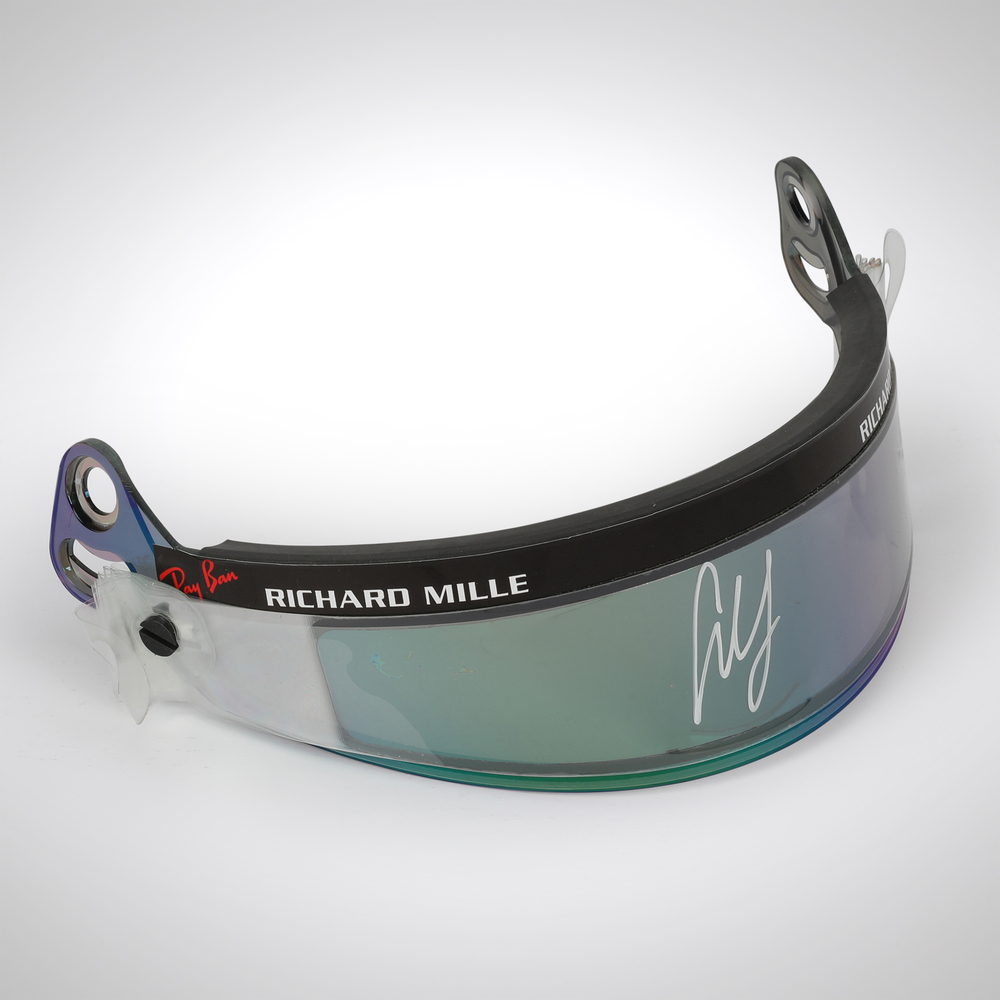 C.Sainz 2022 Ferrari F1 Used Visor Bellオーヤマのピカチュウ2