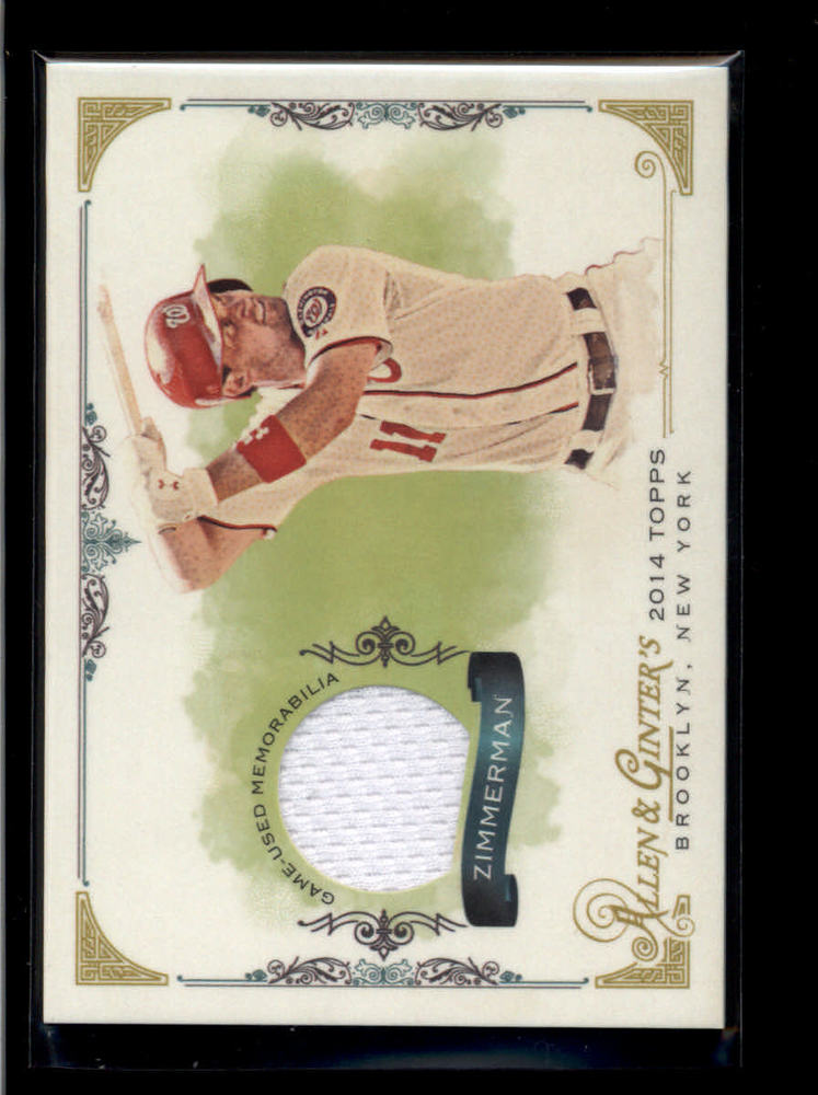 2014 Topps Allen and Ginter Relics #FSRRZ Ryan Zimmerman A