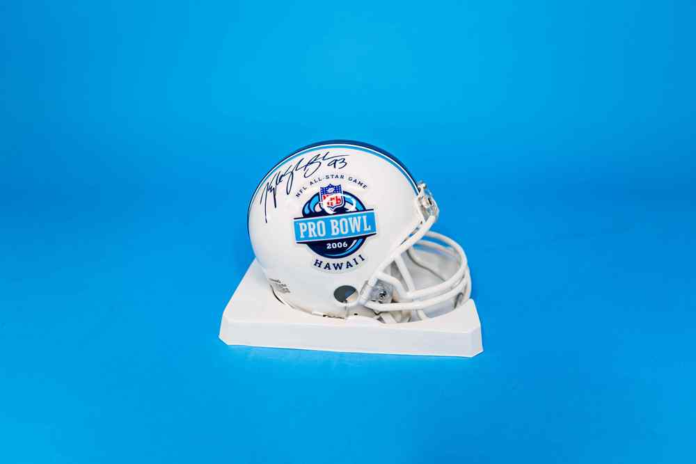 KVB Autographed Pro Bowl Mini Helmet 