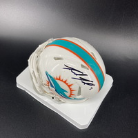 Dolphins - David Fales Signed Mini Hemet
