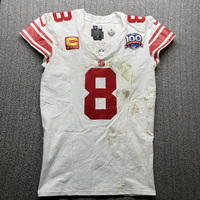 International Series - Giants Daniel Jones Game Used Jersey (11/10/24) S...