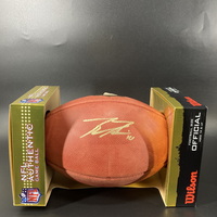 Jets - Braxton Berrios Signed Authentic Football