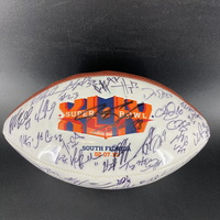 NFL - Saints Multi Sign Super Bowl XLIV Commemorative Football Signed By...