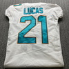 NFL - Dolphins Jordan Lucas Game Cut Jersey Size 38