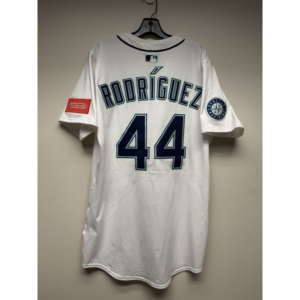 Julio Rodriguez Game Used Jersey - ALDS Game 1 (3-5, 1 R, 2 RBI