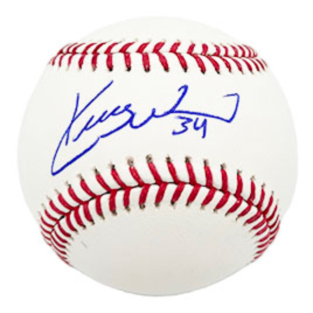 Kerry wood 直筆サイン入りボール The official auction site of Cubs Auctions | Chicago Cubs
