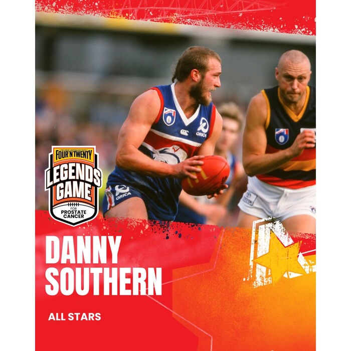 Danny Southern All Stars 2025 Legends Game Match-Worn Guernsey