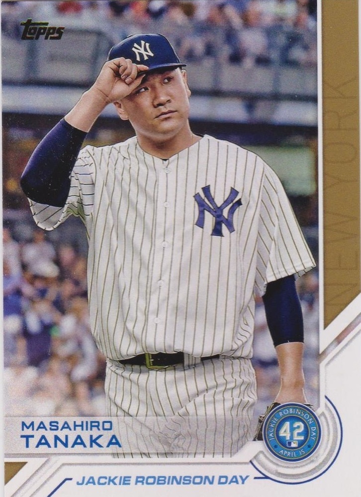 2017 Topps Jackie Robinson Day #JRD5 Masahiro Tanaka