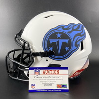 NFL - Titans Treylon Burks signed lunar eclipse helmet