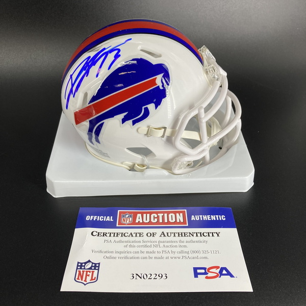 Bills - Dion Dawkins Signed Mini Helmet