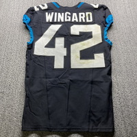 London Games - Jaguars Andrew Wingard Game Worn Jersey (10/01/23) Size 4...
