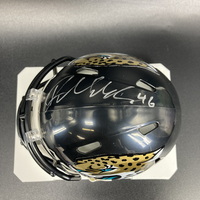 NFL - Jaguars Ross Matiscik Signed Mini Helmet
