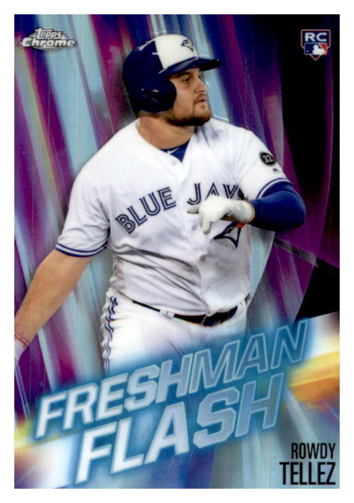 2019 Topps Chrome Freshman Flash #FF7 Rowdy Tellez