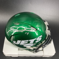Jets - Sam Darnold Signed Mini Helmet