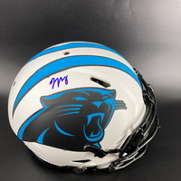 NFL - Panthers Jonathan Mingo Signed Authentic Lunar Eclipse Speed Helmet