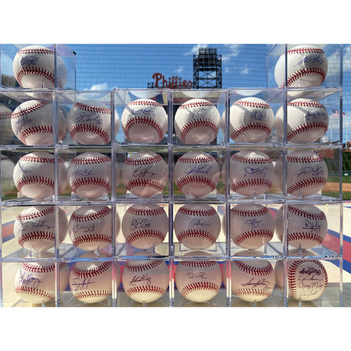 2020 Philadelphia Phillies Autographed Baseballs Set of 26