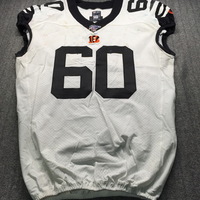 London Games - Bengals Michael Jordan Game Worn Jersey (10/27/2019) Size 48