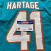 NFL - Dolphins Mantre Hartage Game Cut Jersey Size 38